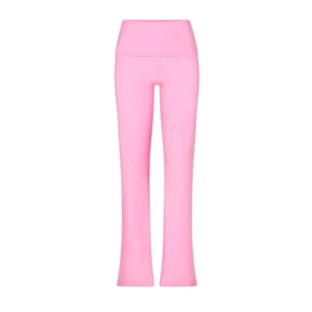 SKIMS SOFT LOUNGE FOLDOVER PANT COTTON CANDY - MEDIUM - DEFECT